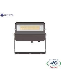 Gulite 100W LED Floodlight Tricolour Black with Daylight Sensor