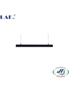LAE D4570 1120 30W LED Linear Light PC - 6000K Black