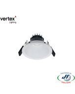 Vertex 10W LED Downlight 4000K 90mm Anti Glare White